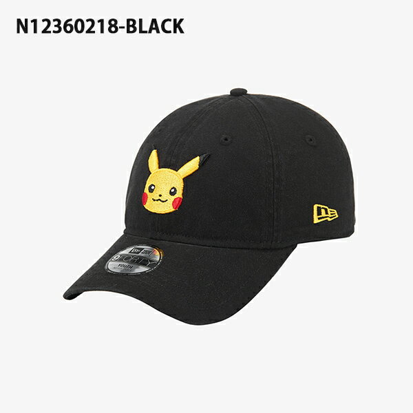 ニューエラ NEW ERA X POKEMON K 940UN POKEMON FACE 韓国キッズポケモンボールキャップ ポケモン帽子女の子男の子キャップ4色100％正規品 人気商品 CHILD YOUTH用 KIDS 9FORTY UNSTRUCTURED