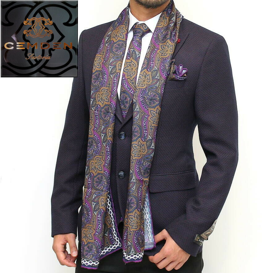 ネクタイ ストール ハンカチーフ 豪華3点セット メンズ