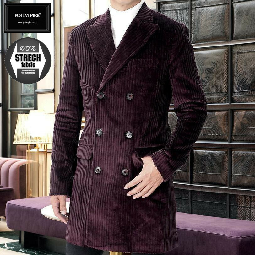 楽天市場】コーデュロイ（種類（コート・ジャケット）チェスターコート