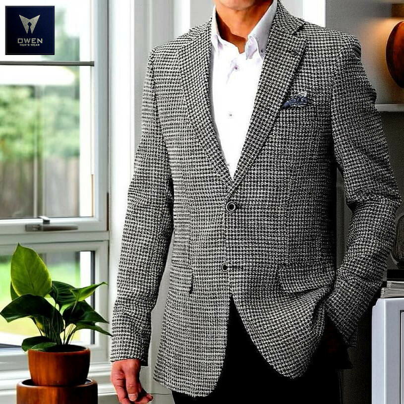 テーラードジャケットブレザー千鳥柄...