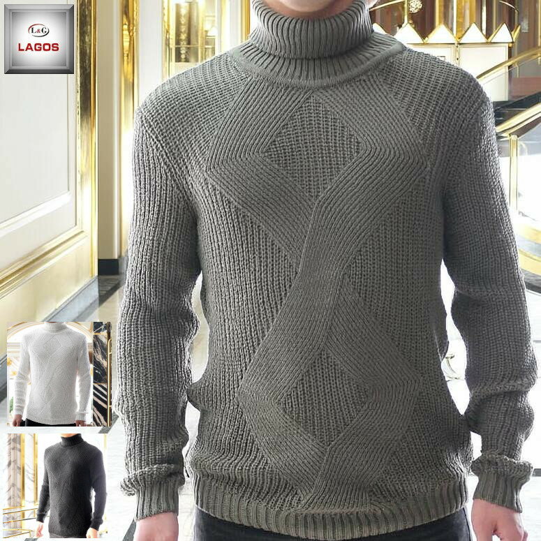 タートルネックセーターハイネックニ...