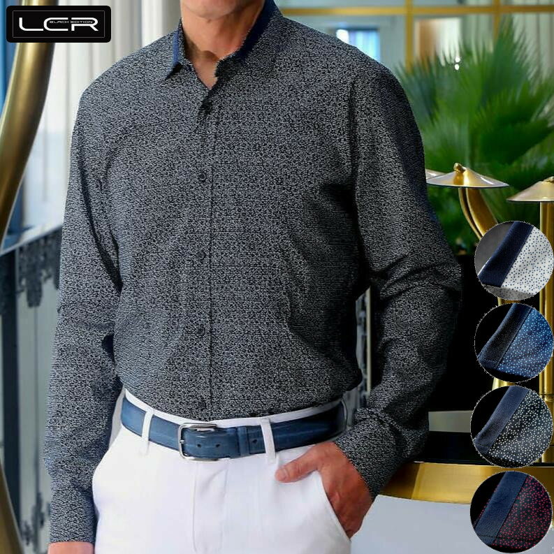 新品同様！イブルース　ドット柄長袖シャツ 新品同様！イブルース ドット柄長袖シャツ