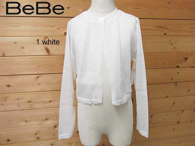 SALE!50%OFF!!【BeBe ベベ】ニットボレロ ：120cm,130cm ：1105-82557