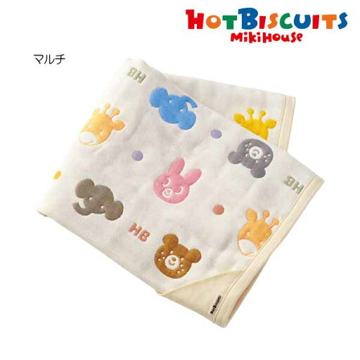 MIKIHOUSE HOTBISCUITS ミキハウス ホットビスケッツ ガーゼケット:76-8032-570 MIKIHOUSE HOTBISCUITS ミキハウス ホットビスケッツ ガーゼケット:76-8032-570