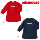 【スーパーセール期間限定10%OFF】MIKIHOUSE ミキハウス ロゴワンピース【WEB限定】:80cm,90cm,100cm,110cm,120cm:10-1910-680(4)