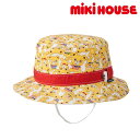 サンクスプライス☆MIKIHOUSE ミキハウス プッチー総柄☆帽子:12-9103-572