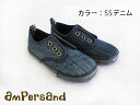 ［難あり]※アウトレット品の為返品不可　F.O.KIDS　エフオーキッズ　ampersand　アンパサンド デニムスリッポン ：L247047ss