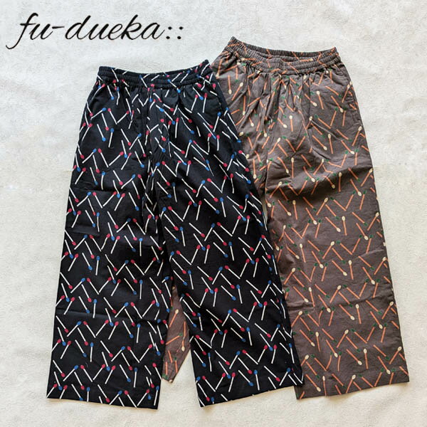 乐天商城 - fu-dueka::　マッチ柄パンツ　:1722420：レディース