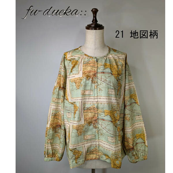 乐天商城 - fu-dueka::　モダール総柄ブルゾン　:1712460：レディース