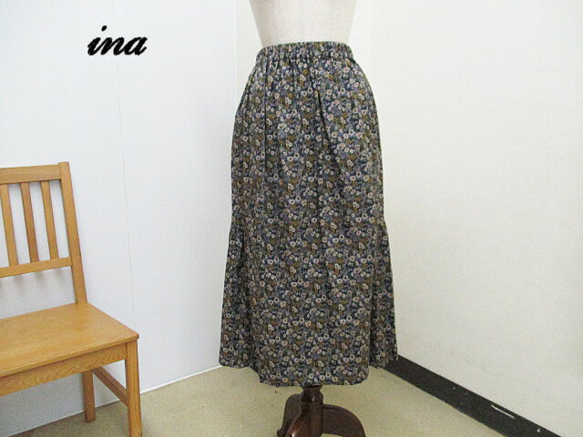 乐天商城 - CLEARANCE SALE! 20%OFF!! ina （イナ）小花柄スカート :243141 ：レディース