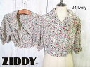 SALE! 60%OFF!! 2020春夏 ZIDDY ジディ ショート丈花柄シャツ:140〜150cm、FREE:1226-23040