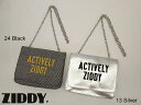 SALE! 60%OFF!! 2018秋冬 ZIDDY ジディ 生地なれチェーンBAG:1234-95543