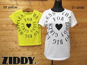 SALE!60%OFF!! 2018春夏 ZIDDY ジディ ロゴプリントTシャツ天竺:130cm〜150cm、FREE :1235-92507(4)