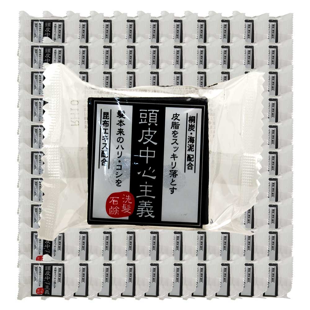 樂天商城 - 頭皮中心主義 洗髪石鹸 30g 菊星【100個セット】