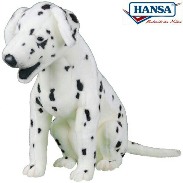 乐天商城 - HANSA 3874 ダルメシアン(コ)58 全長：58cm DALMATIAN BH3874 ぬいぐるみ ハンサ クリスマス 誕生日 プレゼント 動物 犬 猫 鳥 うさぎ ペンギン アニマル 置物 人形 フィギュア KOESEN ケーセン 大きい マスコット 実物大 大型