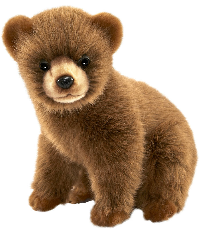 HANSA 7037 クマ(コ)25 全長:25cm BEAR CUB BROWN BH7037 クマ 熊 ベア 子熊 子グマ こぐま ベアー テディベア 子供 赤ちゃん ぬいぐる..