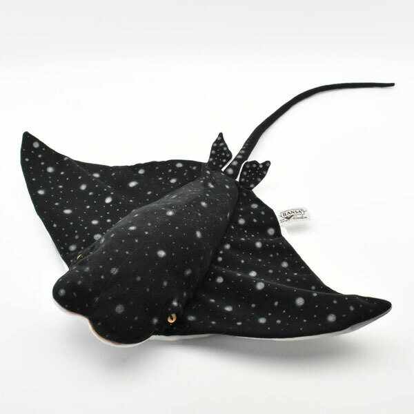 乐天商城 - HANSA 6664 エイ70 全長：70cm RAY BH6664 ぬいぐるみ ハンサ クリスマス 誕生日 プレゼント 動物 犬 猫 鳥 うさぎ ペンギン アニマル 置物 人形 フィギュア KOESEN ケーセン 大きい マスコット 実物大 大型