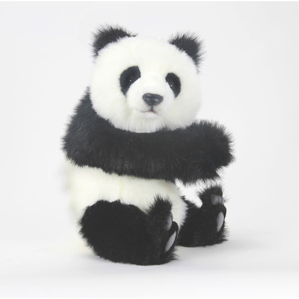 乐天商城 - HANSA パンダ41 H41(cm) 4183 ぬいぐるみ ハンサ クリスマス 誕生日 プレゼント 動物 犬 猫 鳥 うさぎ ペンギン アニマル 置物 人形 フィギュア KOESEN ケーセン 大きい マスコット 実物大 大型
