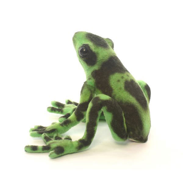 HANSA グリーンヤドクガエル17 L17(cm) 5224 ぬいぐるみ ハンサ カエル 蛙 爬虫類 は虫類 クリスマス 誕生日 プレゼント 動物 犬 猫 鳥 うさぎ ペンギン アニマル 置物 人形 フィギュア KOESEN ケーセン 大きい マスコット 実物大 大型