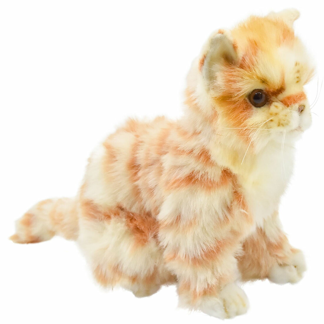 HANSA 6492 ネコ(コ) ジンジャー20 全長：20cm KITTEN GI BH6492 ぬいぐるみ ハンサ 子猫 クリスマス 誕生日 プレゼント 動物 犬 猫 鳥 うさぎ ペンギン アニマル 置物 人形 フィギュア KOESEN ケーセン 大きい マスコット 実物大 大型
