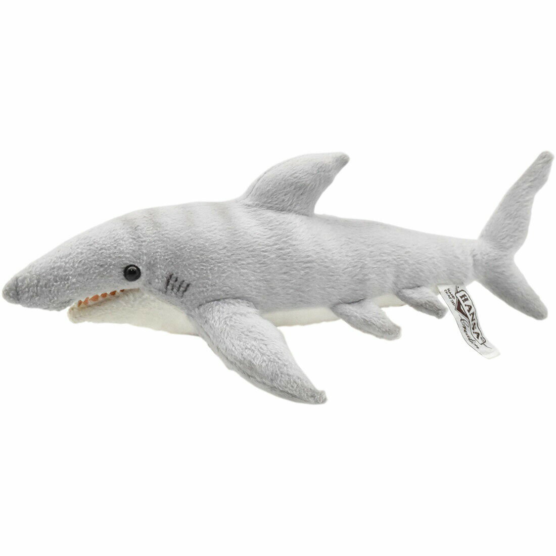 乐天商城 - HANSA 6151 イタチザメ35 全長：35cm TIGER SHARK BH6151 ぬいぐるみ ハンサ 鮫 クリスマス 誕生日 プレゼント 動物 犬 猫 鳥 うさぎ ペンギン アニマル 置物 人形 フィギュア KOESEN ケーセン 大きい マスコット 実物大 大型