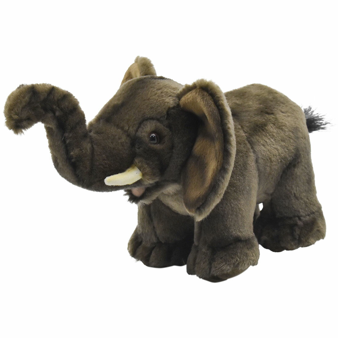 乐天商城 - HANSA 2967 アフリカゾウ23 全長：23cm ELEPHANT BH2967 ぬいぐるみ ハンサ クリスマス 誕生日 プレゼント 動物 犬 猫 鳥 うさぎ ペンギン アニマル 置物 人形 フィギュア KOESEN ケーセン 大きい マスコット 実物大 大型