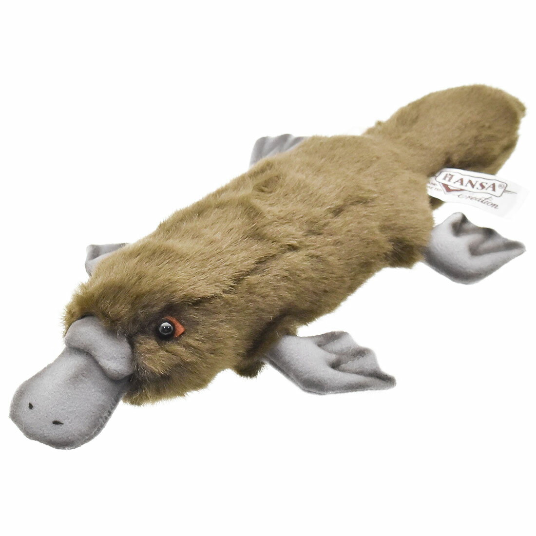 HANSA 3635 カモノハシ29 全長：29cm PLATYPUS BH3635 ぬいぐるみ ハンサ クリスマス 誕生日 プレゼント 動物 犬 猫 鳥 うさぎ ペンギン アニマル 置物 人形 フィギュア KOESEN ケーセン 大きい マスコット 実物大 大型