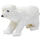 HANSA 5259 ホッキョクグマ48 全長:48cm POLAR BEAR BH5259 ぬいぐるみ ハンサ クリスマス 誕生日 プレゼント 動物 犬 猫 鳥 うさぎ ペンギン アニマル 置物 人形 フィギュア KOESEN ケーセン 大きい マスコット 実物大 大型(3)