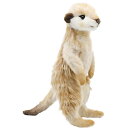 HANSA 5326 ミーアキャット33 全長:33cm MEERKAT BH5326 ぬいぐるみ ハンサ クリスマス 誕生日 プレゼント 動物 犬 猫 鳥 うさぎ ペンギン アニマル 置物 人形 フィギュア KOESEN ケーセン 大きい マスコット 実物大 大型
