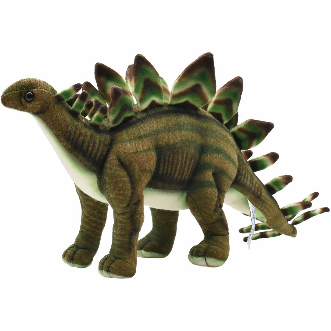 HANSA 6133 ステゴサウルス38 全長：38cm STEGOSAURUS BH6133 ぬいぐるみ ハンサ クリスマス 誕生日 プレゼント 動物 犬 猫 鳥 うさぎ ペンギン アニマル 置物 人形 フィギュア KOESEN ケーセン 大きい マスコット 実物大 大型