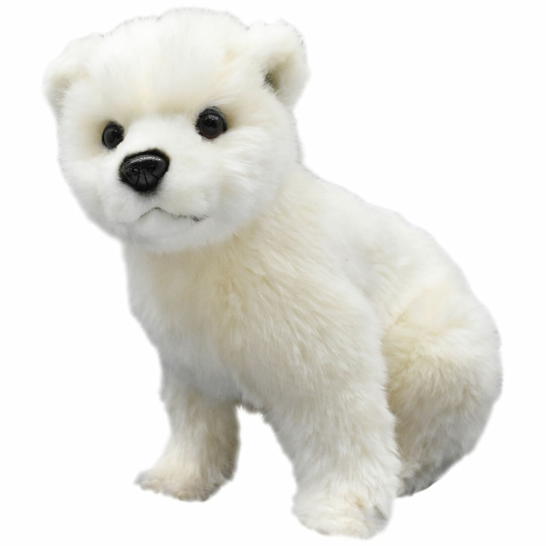 乐天商城 - HANSA 7042 ホッキョクグマ(コ)25 全長：25cm POLAR BEAR BH7042 小熊 子熊 仔熊 北極熊 クマ 熊 ベア ベアー テディベア 子供 赤ちゃん ぬいぐるみ ハンサ クリスマス 誕生日 プレゼント 動物 犬 猫 鳥 アニマル 置物 人形 フィギュア 大きい 実物大 大型