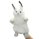 HANSA 7156 シロウサギ34 ハンドパペット 全長:34cm RABBIT HP BH7156 ぬいぐるみ ハンサ うさぎ 兎 クリスマス 誕生日 プレゼント 動物 犬 猫 鳥 うさぎ ペンギン アニマル 置物 人形 フィギュア KOESEN ケーセン 大きい マスコット 実物大 大型