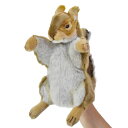 HANSA 7162 アカリス28 ハンドパペット 全長:28cm RED SQUIRREL HP BH7162 ぬいぐるみ ハンサ クリスマス 誕生日 プレゼント 動物 犬 猫 鳥 うさぎ ペンギン アニマル 置物 人形 フィギュア KOESEN ケーセン 大きい マスコット