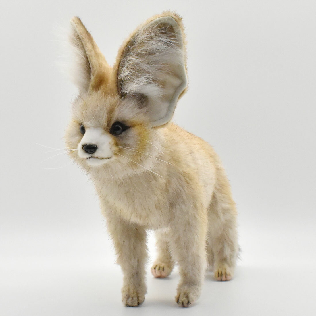 HANSA 7239 フェネック35 全長：35cm FENNEC STANDING BH7239 ぬいぐるみ ハンサ クリスマス 誕生日 プレゼント 動物 犬 猫 鳥 うさぎ ペンギン アニマル 置物 人形 フィギュア KOESEN ケーセン 大きい マスコット 実物大 大型