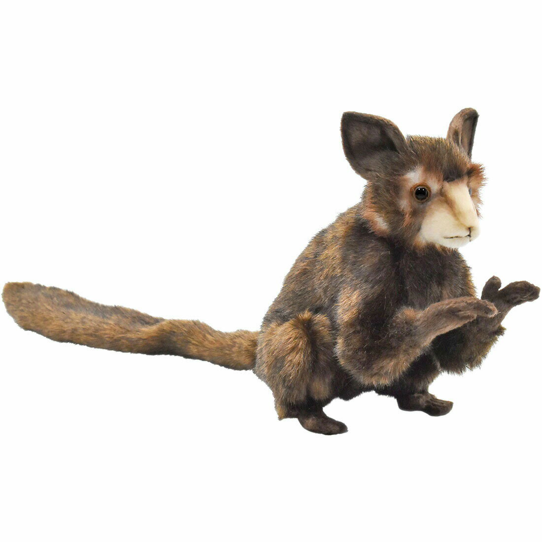 乐天商城 - HANSA 5166 アイアイ20 全長：20cm AYE AYE BH5166 ぬいぐるみ ハンサ クリスマス 誕生日 プレゼント 動物 犬 猫 鳥 うさぎ ペンギン アニマル 置物 人形 フィギュア KOESEN ケーセン 大きい マスコット 実物大 大型