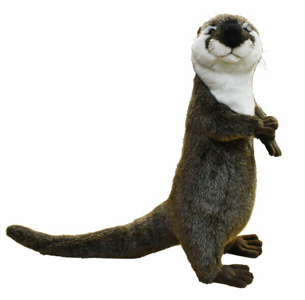 乐天商城 - HANSA カワウソ49 3320 ぬいぐるみ ハンサ クリスマス 誕生日 プレゼント 動物 犬 猫 鳥 うさぎ ペンギン アニマル 置物 人形 フィギュア KOESEN ケーセン 大きい マスコット 実物大 大型