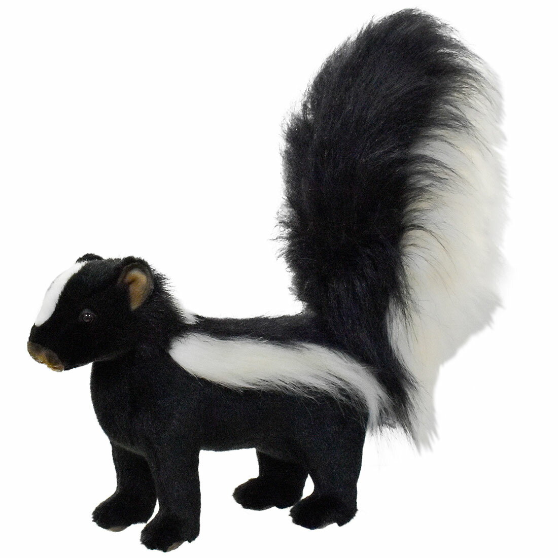 乐天商城 - HANSA 4007 スカンク 45 全長：45cm SKUNK STANDING BH4007 ぬいぐるみ ハンサ クリスマス 誕生日 プレゼント 動物 犬 猫 鳥 うさぎ ペンギン アニマル 置物 人形 フィギュア KOESEN ケーセン 大きい マスコット 実物大 大型
