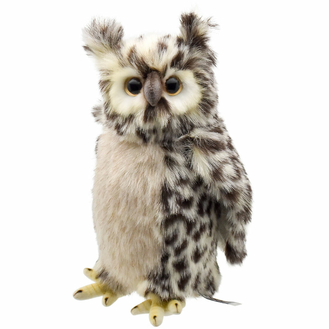 Dog - HANSA フクロウ25 H25(cm) 4136 ぬいぐるみ ハンサ クリスマス 誕生日 プレゼント 動物 犬 猫 鳥 うさぎ ペンギン アニマル 置物 人形 フィギュア KOESEN ケーセン 大きい マスコット 実物大 大型