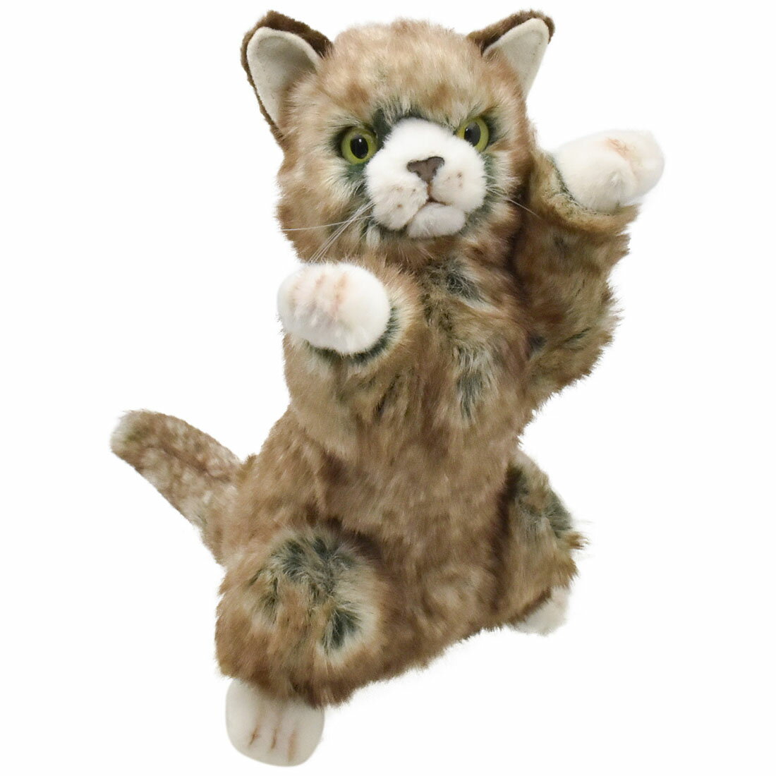 乐天商城 - HANSA 子ネコ25 H25(cm) 5022 ぬいぐるみ ハンサ 子猫 クリスマス 誕生日 プレゼント 動物 犬 猫 鳥 うさぎ ペンギン アニマル 置物 人形 フィギュア KOESEN ケーセン 大きい マスコット 実物大 大型