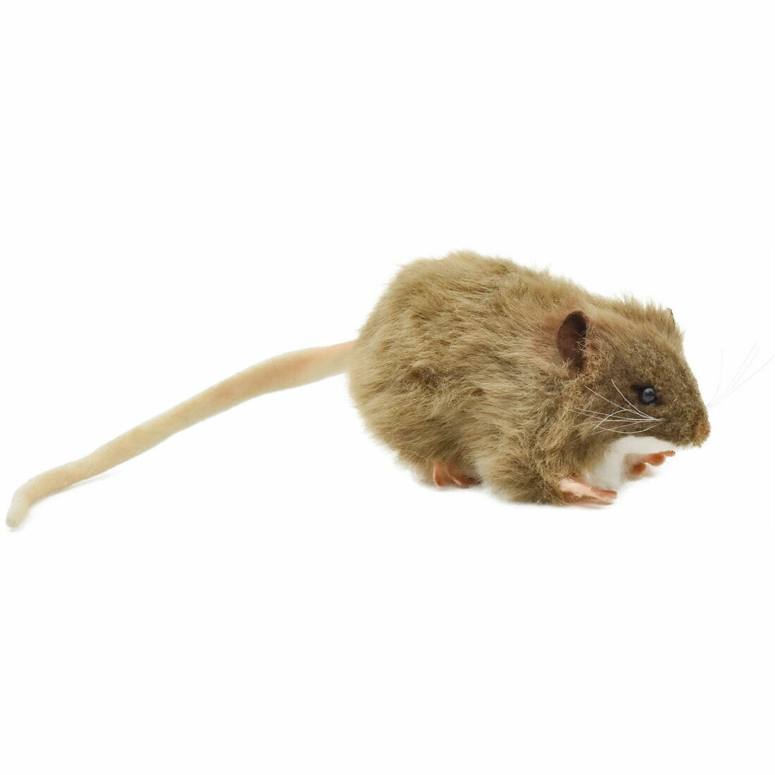 乐天商城 - HANSA 茶色ネズミ12 L12(cm) 5577 ぬいぐるみ ハンサ クリスマス 誕生日 プレゼント 動物 犬 猫 鳥 うさぎ ペンギン アニマル 置物 人形 フィギュア KOESEN ケーセン 大きい マスコット 実物大 大型