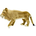 HANSA 5613 ライオン(オス)90 全長:90cm STANDING LION BH5613 ぬいぐるみ ハンサ クリスマス 誕生日 プレゼント 動物 犬 猫 鳥 うさぎ ペンギン アニマル 置物 人形 フィギュア KOESEN ケーセン 大きい マスコット 実物大 大型