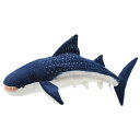 HANSA 6508 ジンベエザメ56 全長:56cm WHALE SHARK BH6508 ぬいぐるみ ハンサ クリスマス 誕生日 プレゼント 動物 犬 猫 鳥 うさぎ ペンギン アニマル 置物 人形 フィギュア KOESEN ケーセン 大きい マスコット 実物大 大型(3)