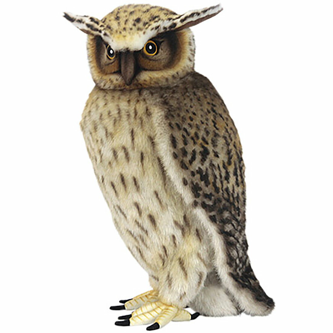 乐天商城 - HANSA 6776 シマフクロウ40 全長：40cm FISH OWL BH6776 ぬいぐるみ ハンサ クリスマス 誕生日 プレゼント 動物 犬 猫 鳥 うさぎ ペンギン アニマル 置物 人形 フィギュア KOESEN ケーセン 大きい マスコット 実物大 大型