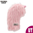 HANSA ゴルフ UT用 ヘッドカバー フラミンゴ ユーティリティ用 BH8603 ぬいぐるみ 干支 犬 もふもふ ハンサ プレゼント 動物 もこもこ アニマ...