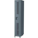 RALD ロック ロッカー TPN-42GY グレー W30.5×D45.5×H168 ラルドシリーズ ラック キャビネット 収納 学校