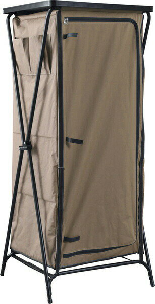 フォールディングキャビネット4D 東谷 OLC-628BR ブラウン 折りたたみ アウトドア 持ち運び ポータブル 収納 ラック キャンプ BBQ バーベキュー...