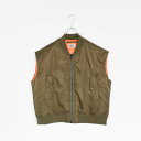 KIFFE(LbtF)/BIG FIT MA-1 VEST rbOtBbgMA-1xXg