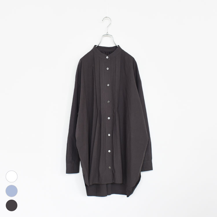 ySALE 30OFFzSETTOiZbgj/PIN TUCK SHIRT s^bNVcyԕisz