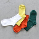 ROTOTO（ロトト）/MINI CREW SOCKS ミニクルーソックス