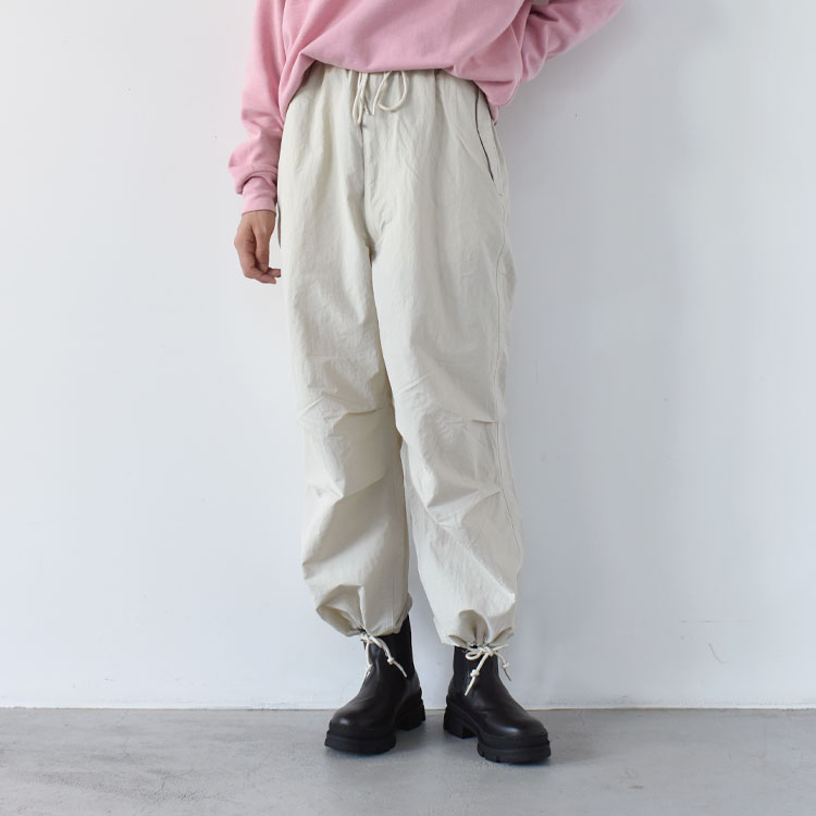 Allumer（アリュメール）/MILITARY PARACHUTE PANTS ミリタリーパラシュートパンツ 